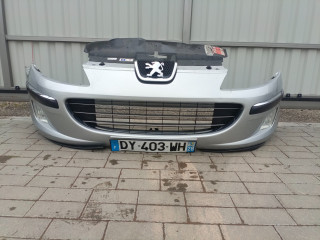 бампер передний Peugeot 407 1 поколение [рестайлинг] (2008 - 2010)