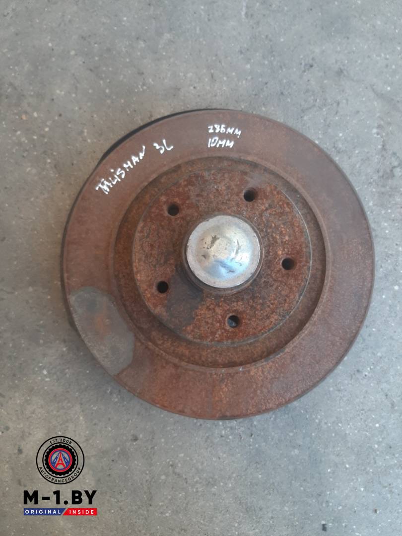 диск тормозной задний Renault Talisman 1 поколение (2012 - 2025) - фото №1