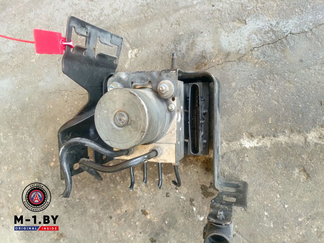 блок ABS Peugeot 307 1 поколение (2001 - 2005), 2.0 л., дизель, 9649988180, 0265234144 - фото №1