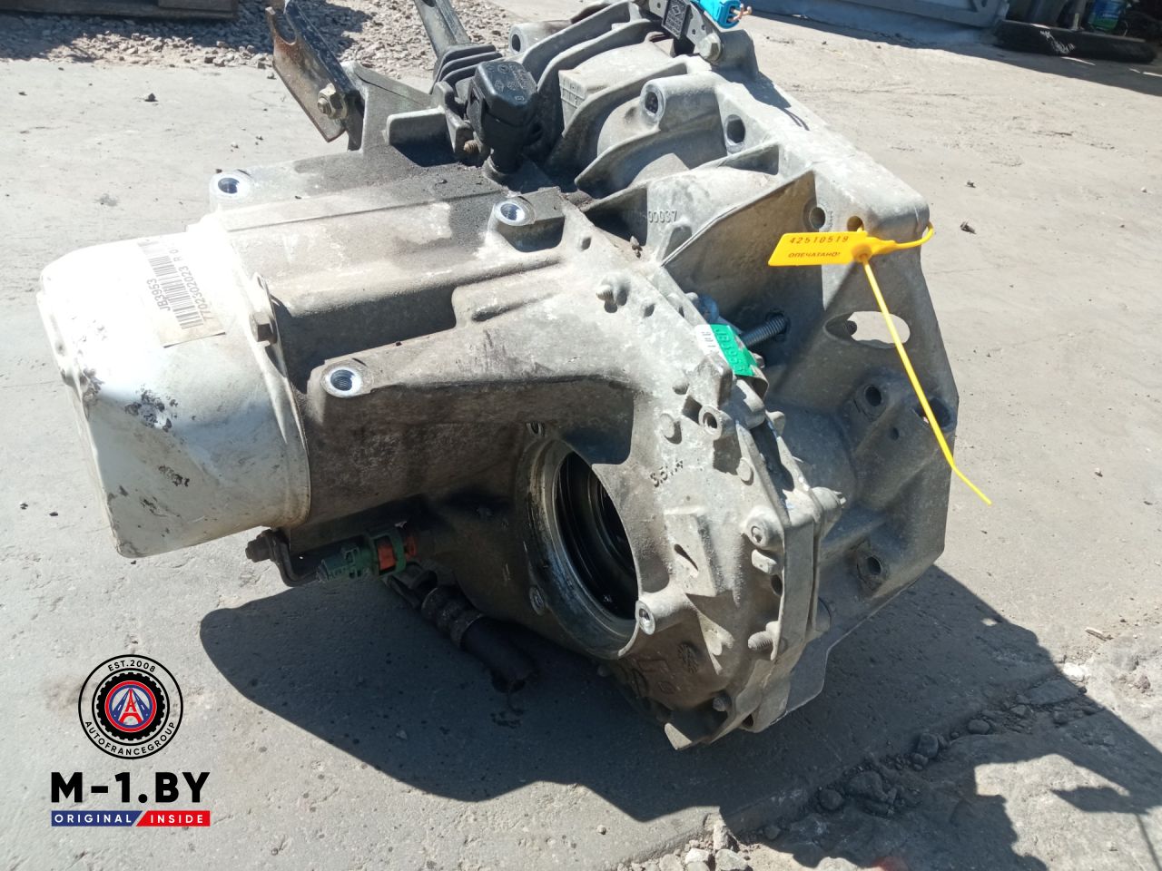 КПП механическая (МКПП) Renault Scenic 1 поколение (1996 - 1999), 1.6 л., бензин, K4M700, JB3953 - фото №1