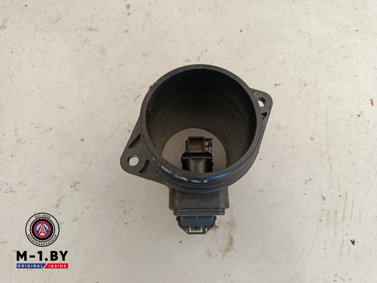 расходомер воздуха Renault Clio 3 поколение (2005 - 2009), 5WK7007 - фото №1