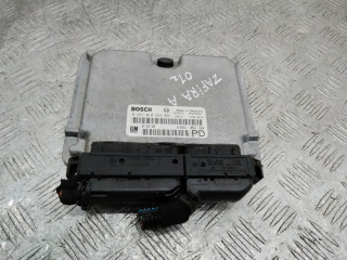 блок управления двигателем Opel Zafira 1 поколение (A) 2001, 24417169, 0281010268