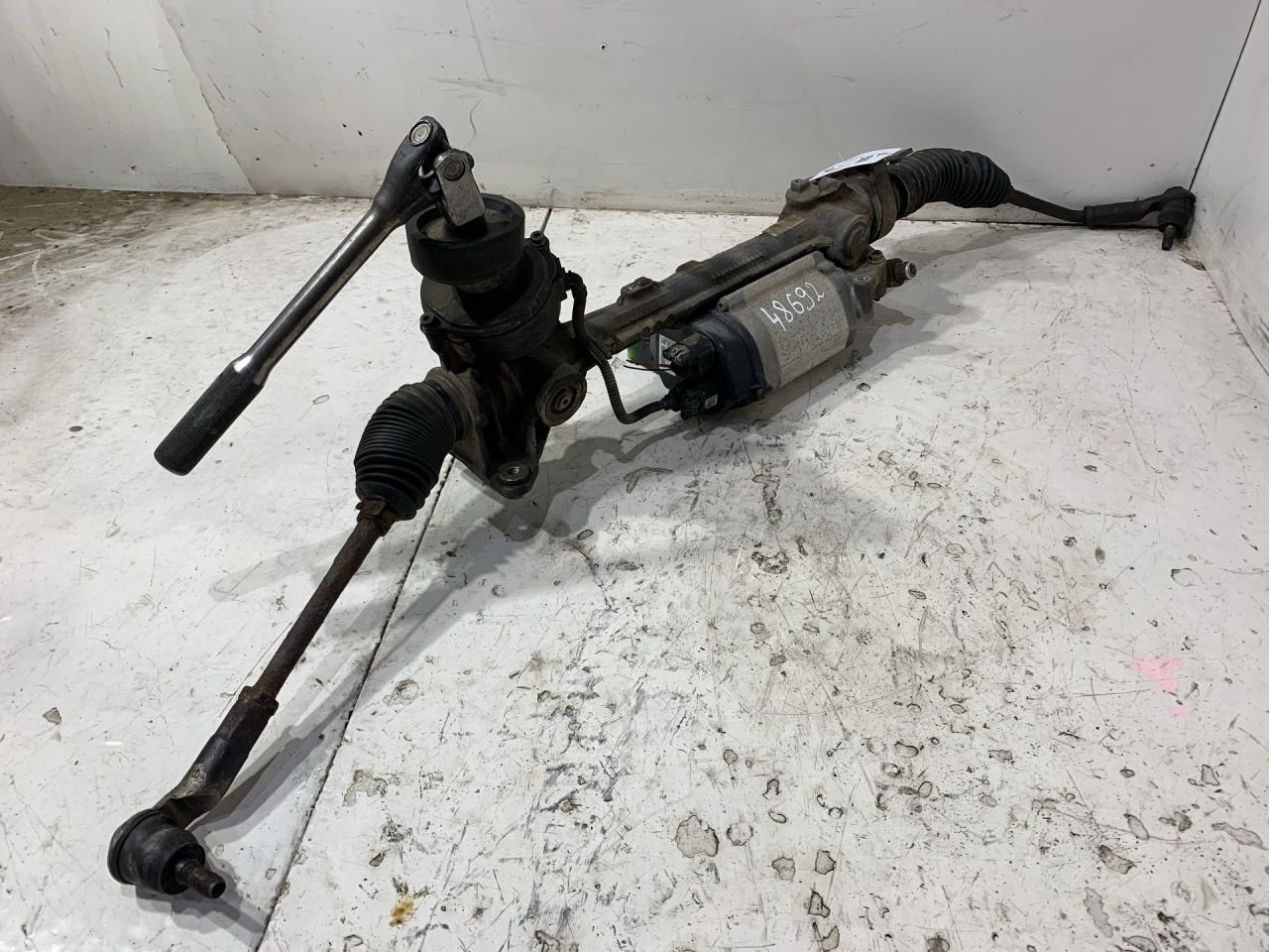 рулевая рейка Volkswagen Passat B6 2007, 1K1909144F, 1K1909144G, 1K1909144J, 1K1909144K, 1K1909144L, 1K1909144M, 1K1909144H, 1K1423051CJ, 3C1423051N, 1K1423051CG, 1K1423051DS, 1K1423051CF, 3C1423051S, 1K1423051EA, 1K1423051CK, 3C1423051T, 1K1423051N, 1K1423051CD, 1K11423051BM, 1K11423051CN, 1K11423051CH, 1K11423051CL, 1K11423051BQ, 1K11423051CM, 3G1423051L, 3C1423051F, 1K1423051BH - фото №1