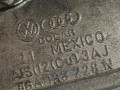 защита (экран) выпускного коллектора Volkswagen Golf 4 поколение 2003, 2.0 л., бензин, 06A133228N, 06A133228S, 06A131351D - фото №3