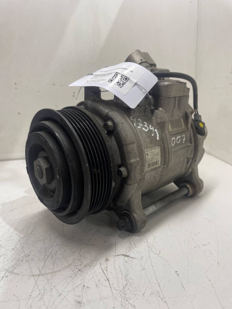 компрессор кондиционера BMW X3 F25 2014, 2.0 л., бензин, 7SEU17A, 9216467, 64529216467 - фото №1