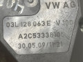 заслонка дроссельная Volkswagen Golf 6 поколение 2009, 2.0 л., дизель, 03L128063E - фото №2