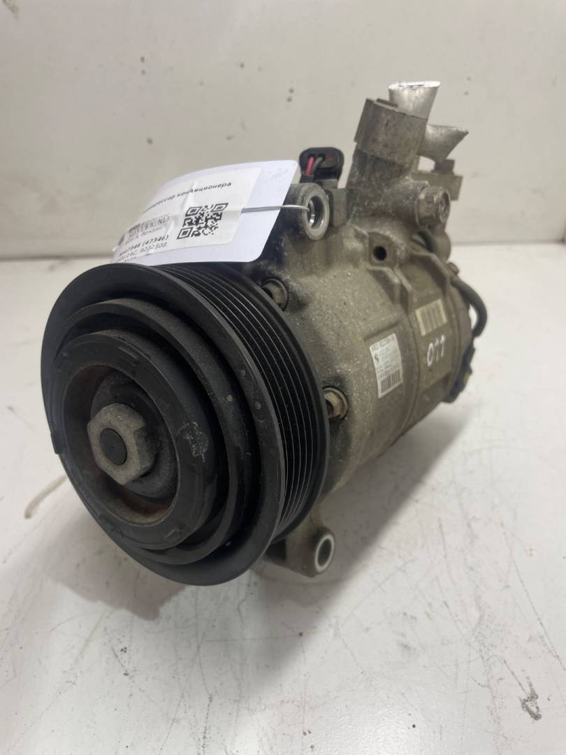 компрессор кондиционера BMW 3 серия F30/F31/F34 2013, 1.6 л., бензин, 6SEU14C, 9222308, GE447150, 64529222308 - фото №1
