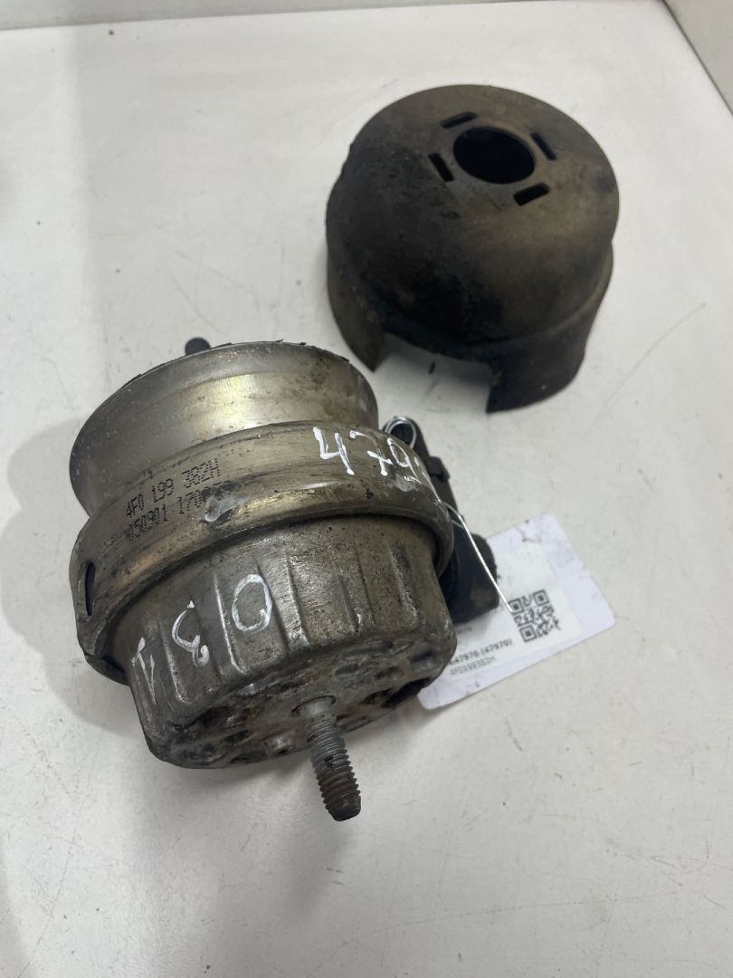 подушка крепления двигателя Audi A6 4F/C6 2007, 2.7 л., дизель, 4F0199382H - фото №1