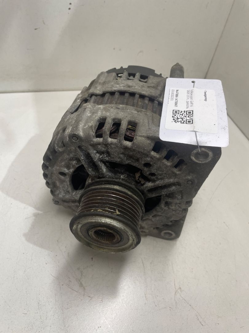 генератор Volkswagen Golf 6 поколение 2009, 2.0 л., дизель, 03L903023D, 0121715071015 - фото №1