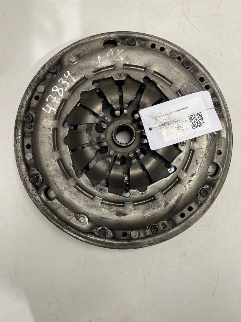 комплект сцепления Renault Scenic 2 поколение 2005, 1.5 л., дизель, 8200450217, 8200450219, 8200495249 - фото №1