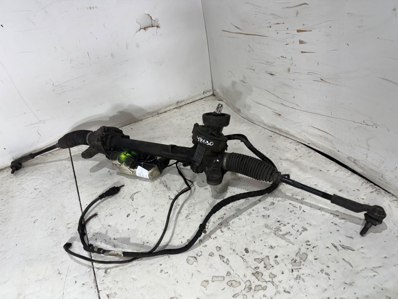 рулевая рейка Volkswagen Tiguan 1 поколение 2011, 5N1909144K, 3C1423050K, 5N1909144L, 5N1423050Q, 5N1423103N, 5N1909144M, 1T1423050B, 3C1423050L - фото №1