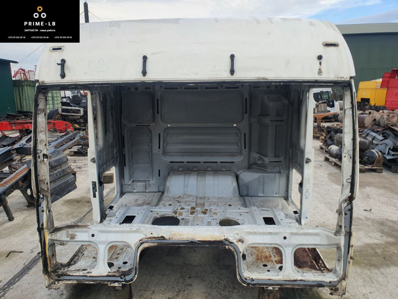 каркас кабины MAN TGA 1 поколение 2006, 12.8 л., D 2876 LF 12, дизель, МКПП, 81600007848, 81600007920, 81600007849, 81600007922 - фото №1