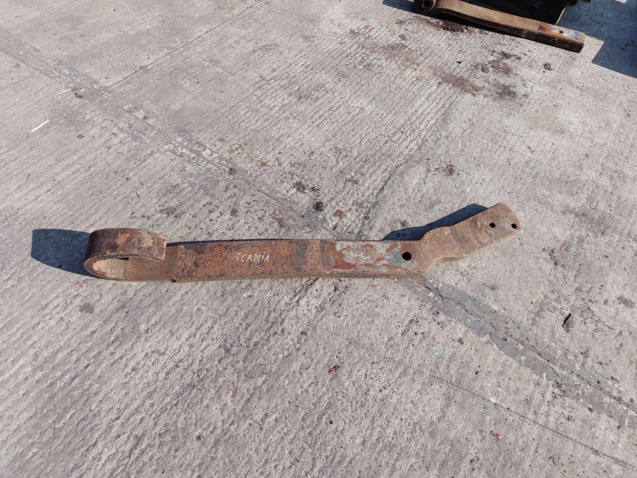 полурессора задняя левая Scania 5-Series 2007, 11.7 л., DC 12.15, дизель, АКПП, 1421060, F010T232ZL01 - фото №1