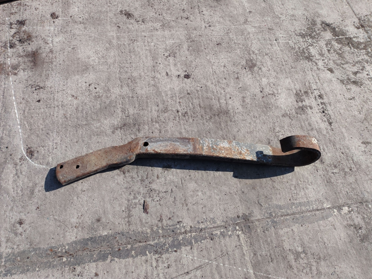 полурессора задняя левая Scania 5-Series 2007, 11.7 л., DC 12.15, дизель, АКПП, 1421060, F010T232ZL01 - фото №1