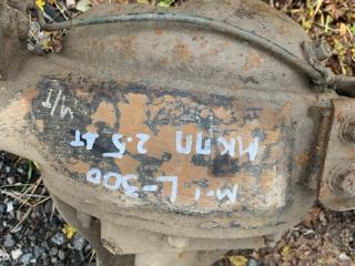 мост задний Mitsubishi Space Gear 1 поколение L400 1994, 2.5 л., дизель, МКПП, внедорожник 5 дв., задний привод, MR176243, MR162725, MR196247