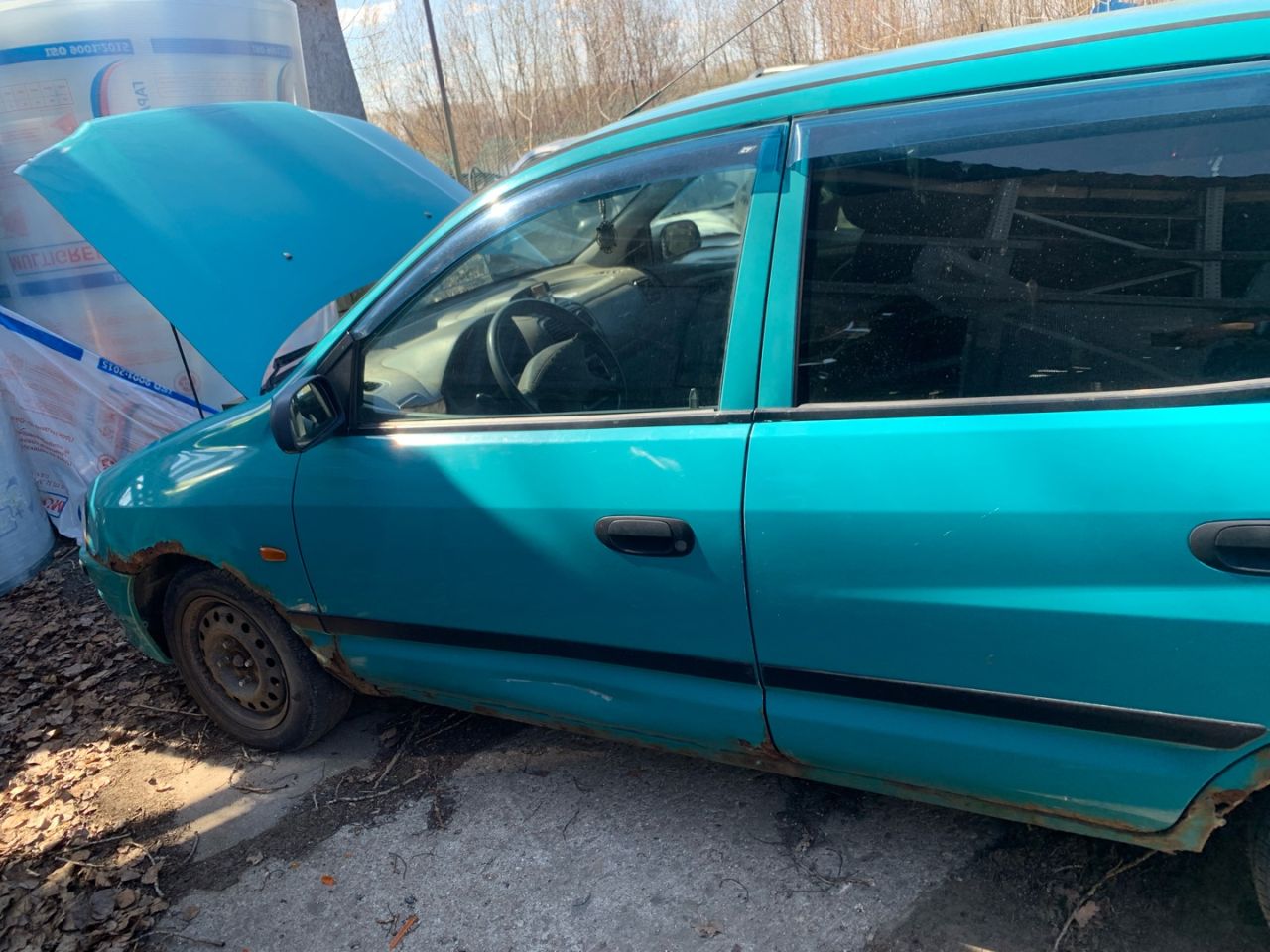 двигатель Mitsubishi Space Star 1 поколение 2002, 1.3 л., 4G13 (16V), бензин, МКПП, MD355216, MD344160 - фото №1