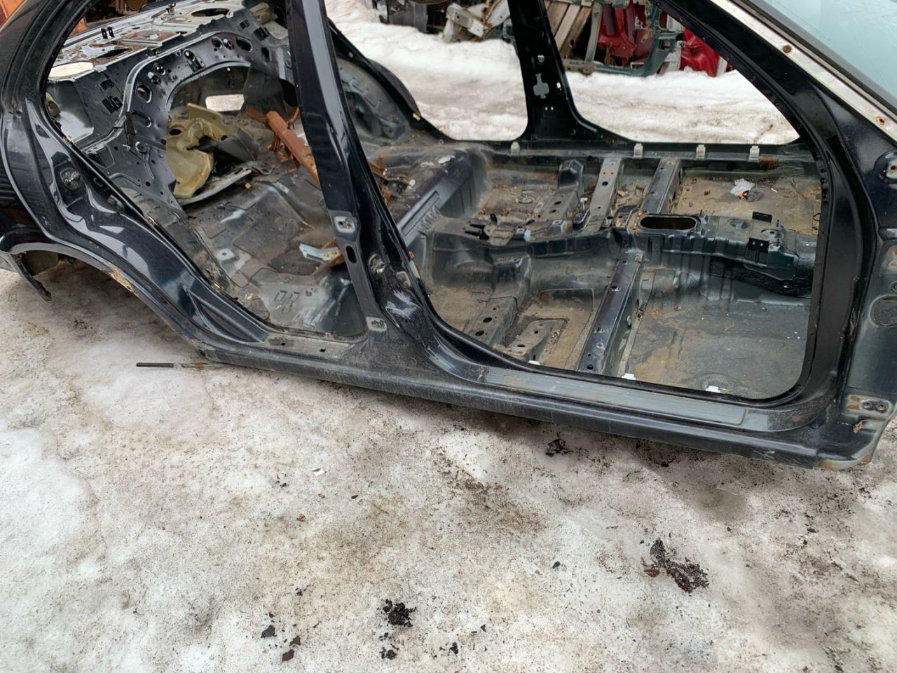 порог правый Nissan Almera Classic B10 2013, седан, 8403101K80 - фото №1