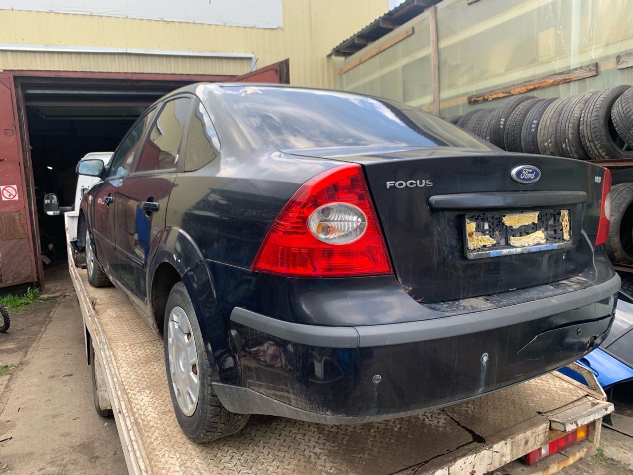 двигатель Ford Focus 2 поколение 2008, 2.0 л., AODA, бензин - фото №1