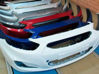 бампер передний Hyundai Solaris 1 поколение 2012, 865114L500