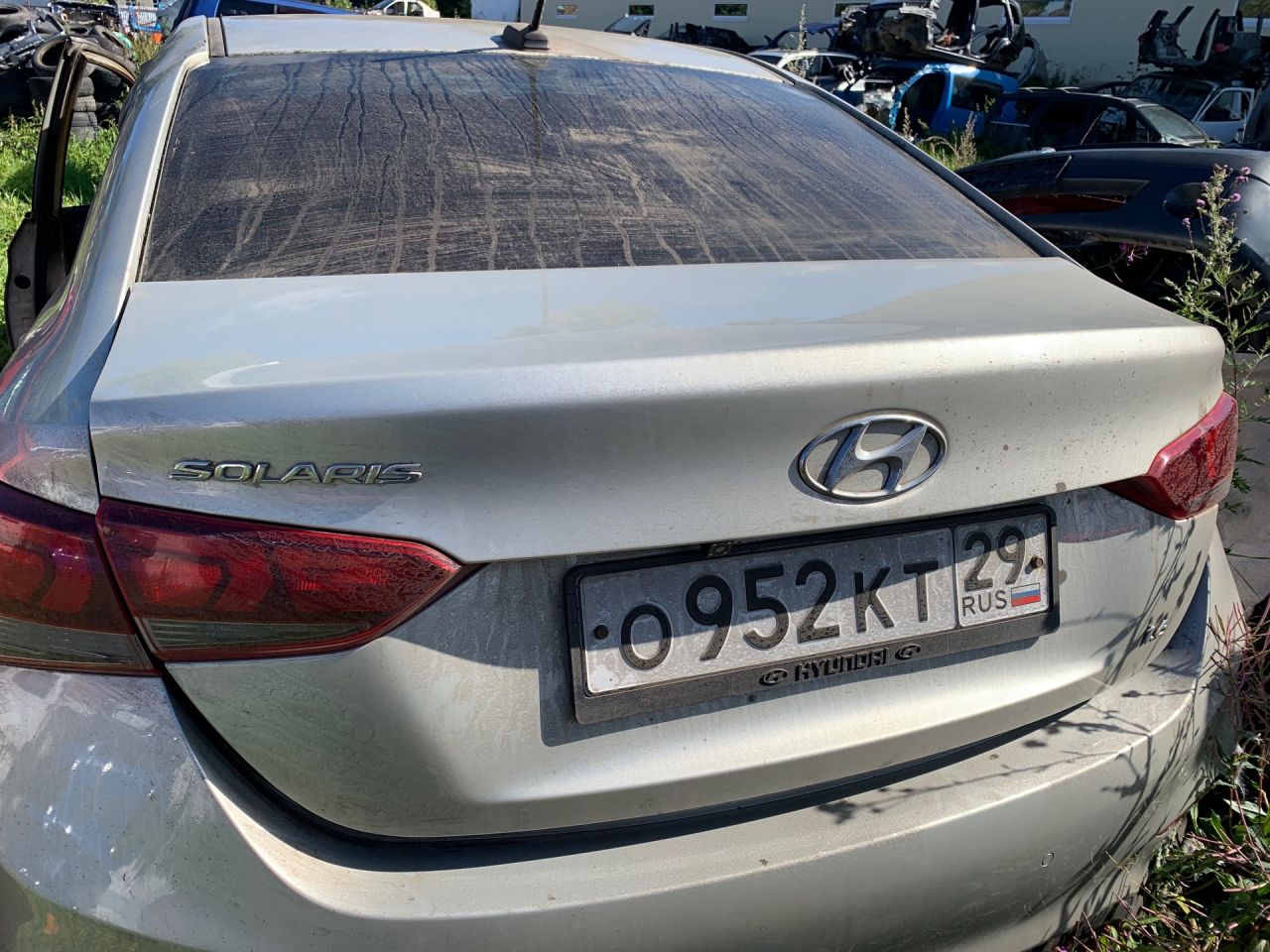 крышка багажника (дверь 3-5) Hyundai Solaris 2 поколение 2019, седан, 69200H5000 - фото №1