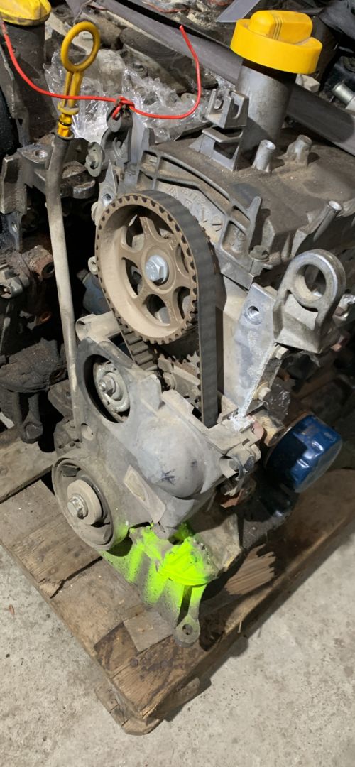 двигатель Renault Logan 2 поколение 2016, 1.6 л., K7M 812, бензин - фото №1