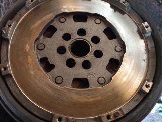 маховик Renault Scenic 2 поколение [рестайлинг] 2008, 1.5 л., K9K 732, дизель, МКПП, K9K