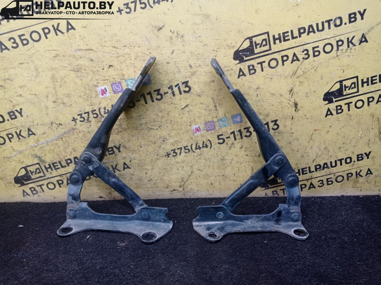 петля капота Mazda Xedos 9 1 поколение 1996, 2.5 л., бензин, МКПП, темно синий, седан, передний привод - фото №1