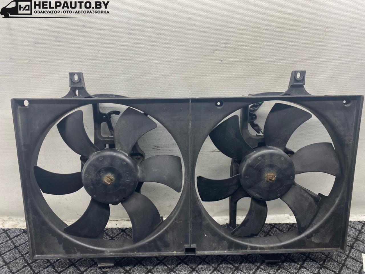 вентилятор радиатора Nissan Primera P12 2002, 2.2 л., дизель, передний привод - фото №1