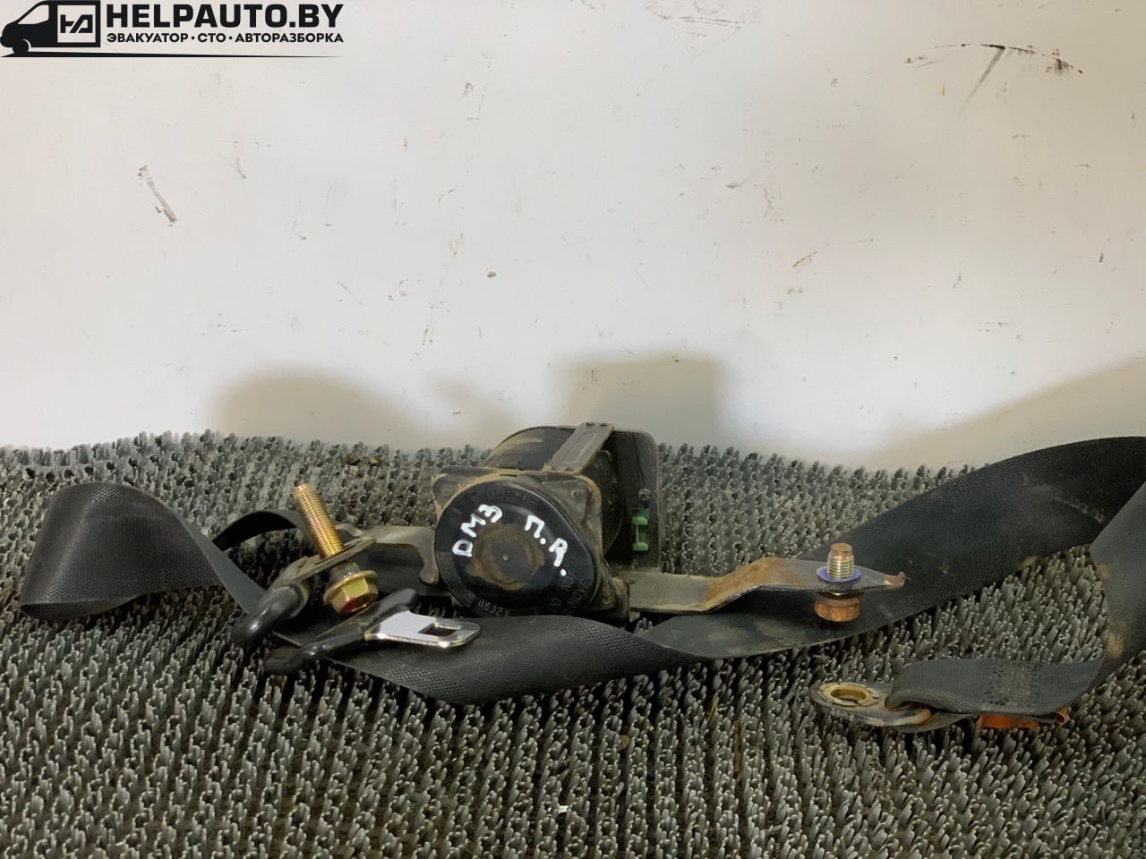 ремень безопасности Daewoo Matiz M200 KLYA 2006, 0.8 л., бензин, МКПП, хетчбэк 5 дв. - фото №1