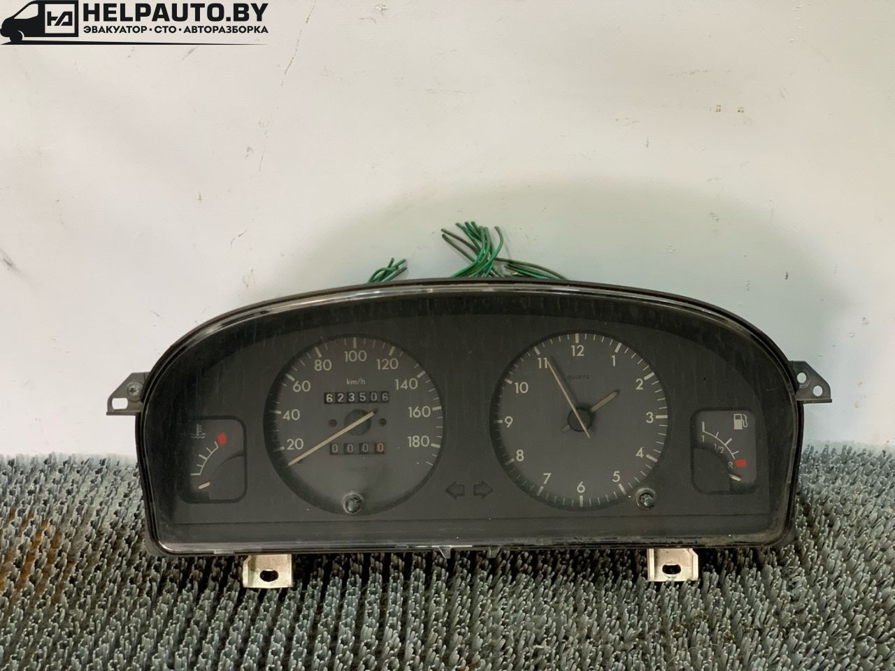 щиток приборов (приборная панель) Citroen Berlingo 1 поколение (M49) 1998, 1.9 л., DHX (XUD9TF/BTF), дизель, МКПП, белый, фургон, передний привод, 9621227380 - фото №1