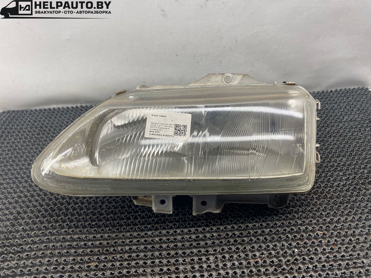 фара левая Renault Laguna 1 поколение 2000, 1.8 л., бензин, МКПП, бордовый, универсал, передний привод - фото №1