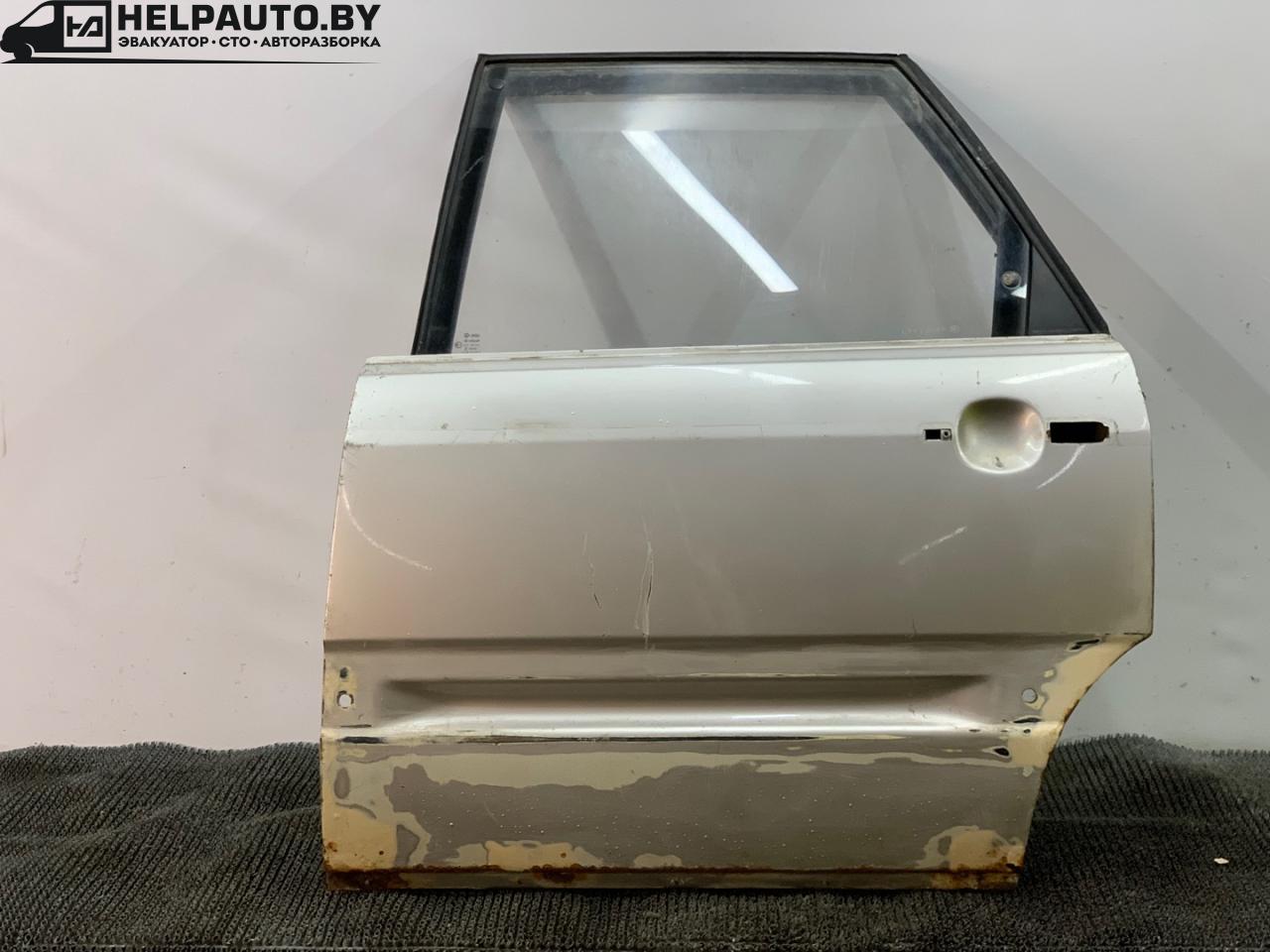 дверь задняя левая Audi 100 С3 1987, 1.8 л., бензин, МКПП, седан, передний привод - фото №1
