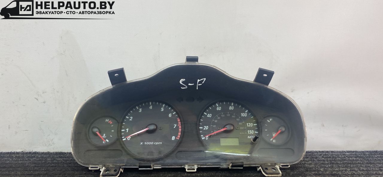 щиток приборов (приборная панель) Hyundai Santa Fe 1 поколение (SM) 2003, 2.4 л., бензин, МКПП, серебристый, внедорожник 5 дв., передний привод, 20010110 - фото №1