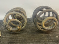 пружина задняя Opel Astra F 1994, 1.7 л., X 17 D (4EE1), дизель, МКПП, красный, хетчбэк 5 дв., передний привод - фото №4