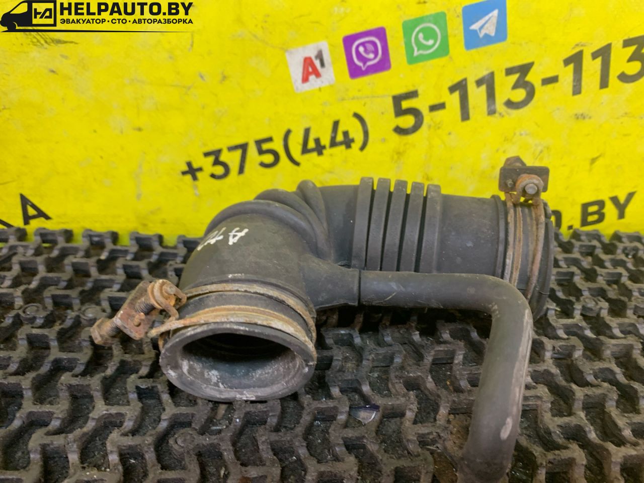 патрубок воздушного фильтра Hyundai Atos 1 поколение 1998, 0.8 л., бензин, МКПП, синий, хетчбэк 5 дв., передний привод - фото №1