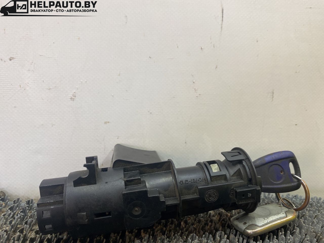 замок зажигания Fiat Punto 2 поколение 2001, 1.2 л., 188 A4.000, бензин, МКПП, синий, хетчбэк 3 дв., передний привод - фото №1
