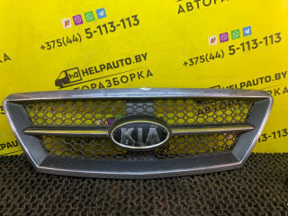решетка радиатора Kia Sorento 1 поколение 2005, 2.5 л., D4CB, дизель, АКПП, черный, внедорожник 5 дв., полный подключаемый привод