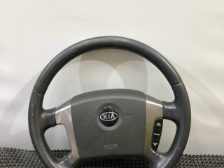 руль Kia Sorento 1 поколение 2005, 2.4 л., G4JS, бензин, МКПП, красный, внедорожник 5 дв., полный подключаемый привод