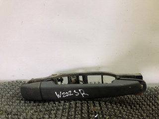 ручка наружная задняя правая Mercedes-Benz C-Класс W202/S202 1995, 2.2 л., дизель, МКПП, черный, седан, задний привод