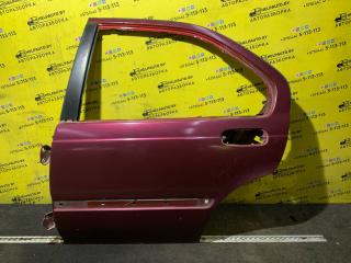 дверь задняя левая Rover 400 Series 2 поколение 1998, 1.6 л., бензин, МКПП, бордовый, седан, передний привод