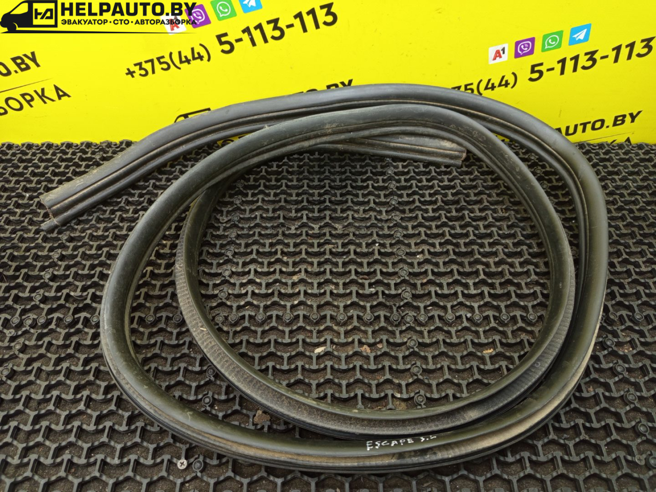 уплотнитель двери Ford Escape 2 поколение R3 2009, 2.3 л., бензин, АКПП, синий, внедорожник 5 дв., передний привод - фото №1