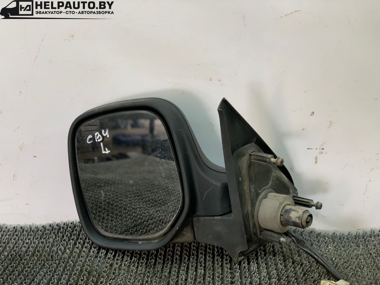 зеркало наружное левое Citroen Berlingo 1 поколение (M49) 1998, 1.9 л., DHX (XUD9TF/BTF), дизель, МКПП, белый, фургон, передний привод - фото №1