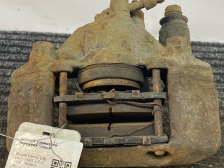 суппорт передний левый Mazda Demio 1 поколение [рестайлинг] 2001, 1.3 л., B3, бензин, МКПП, синий, хетчбэк 5 дв., передний привод