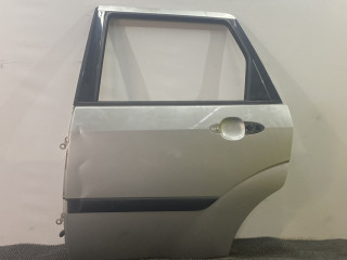 дверь задняя левая Ford Focus 1 поколение [рестайлинг] 2003, 2.0 л., бензин, МКПП, серебристый, универсал, передний привод