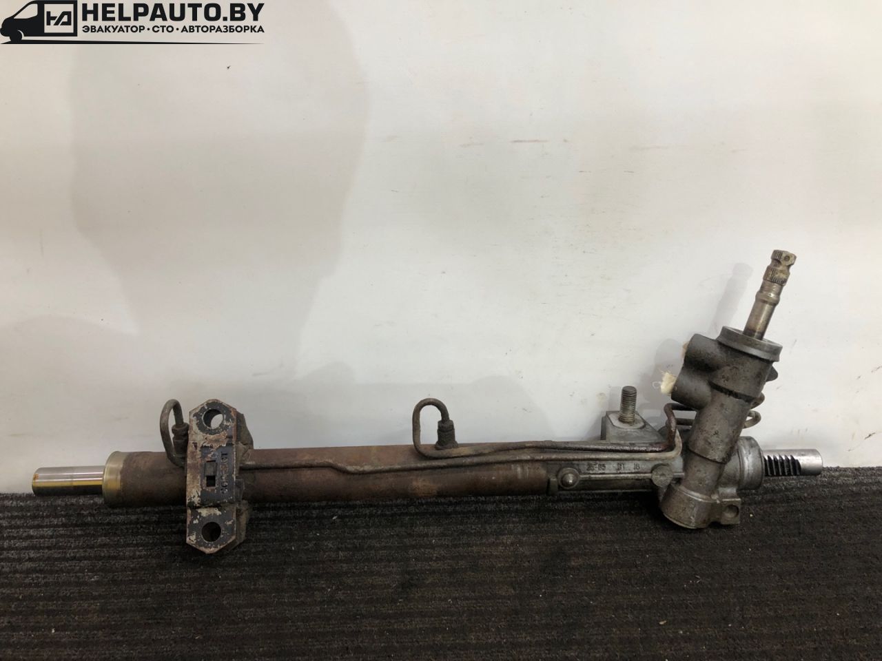рулевая рейка Dodge Caravan 3 поколение RG 1999, 2.4 л., EDZ, бензин, АКПП, темно зеленый, передний привод - фото №1
