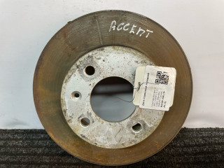 диск тормозной передний Hyundai Accent 3 поколение (MC) 2009, 1.5 л., бензин, 5МКПП, синий, седан