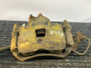 суппорт передний правый Hyundai S-Coupe 1 поколение [рестайлинг] 1993, бензин, МКПП, синий, купе