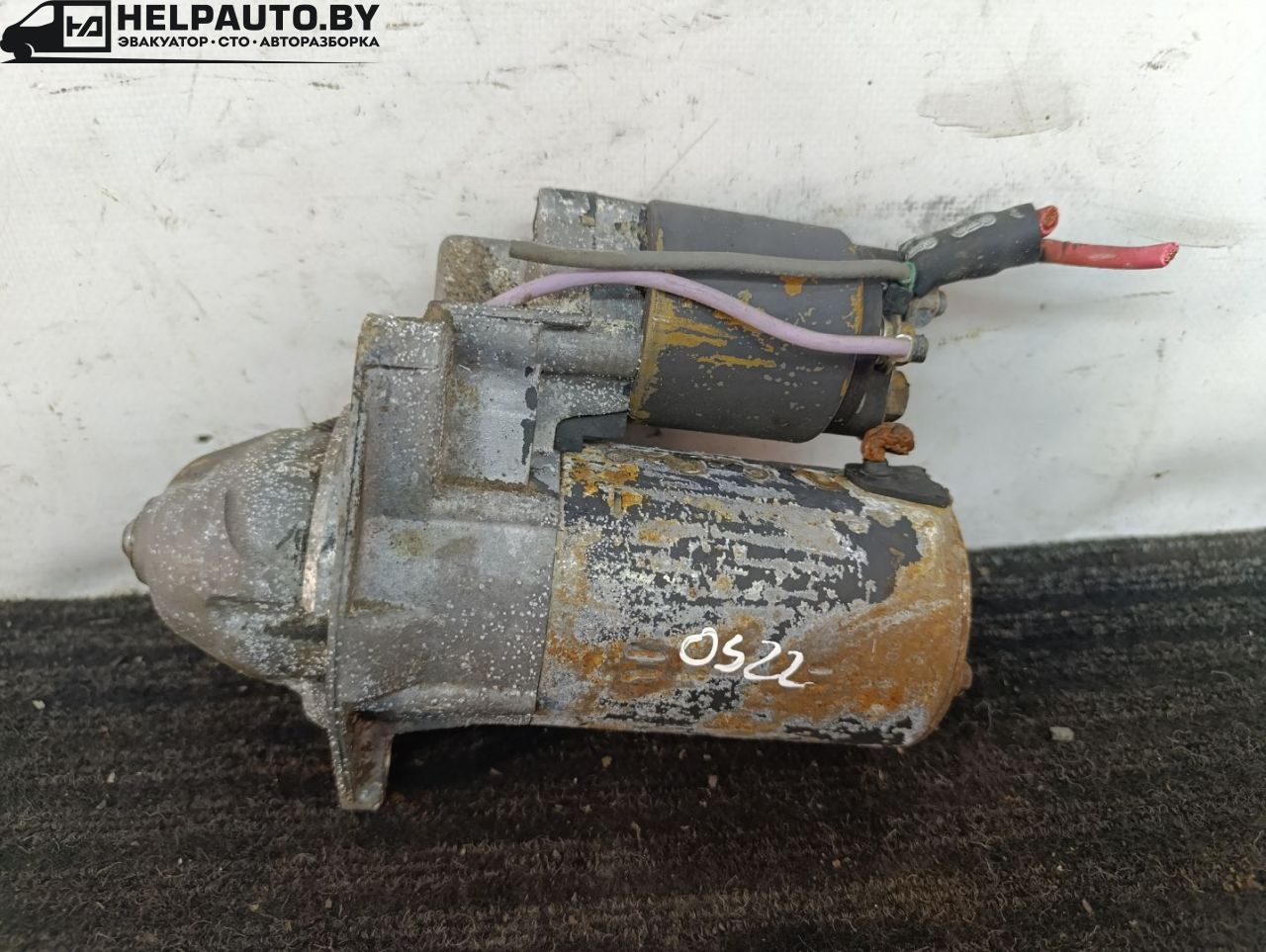 стартер Opel Sintra 1 поколение 1999, 2.2 л., X 22 XE, бензин, МКПП, серебристый, минивэн, передний привод - фото №1