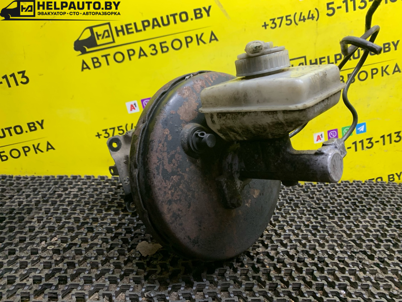 цилиндр тормозной главный Opel Vectra B 1996, 1.7 л., X 17 DT (TC4EE1), дизель, МКПП, серебро, хетчбэк 5 дв., передний привод - фото №1