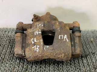 суппорт передний правый Chevrolet Lanos 1 поколение 2003, 1.5 л., A15SMS, бензин, МКПП, зелёный, седан, передний привод